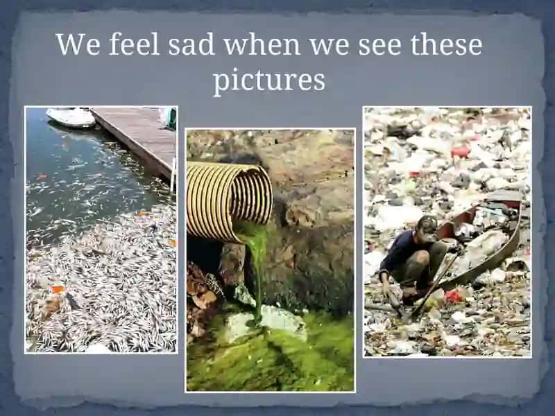 The problem of water pollution 3