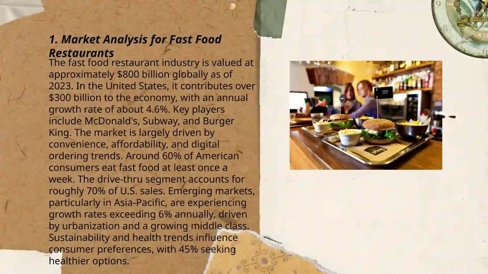 Fast Food Restaurant Business Plan 3