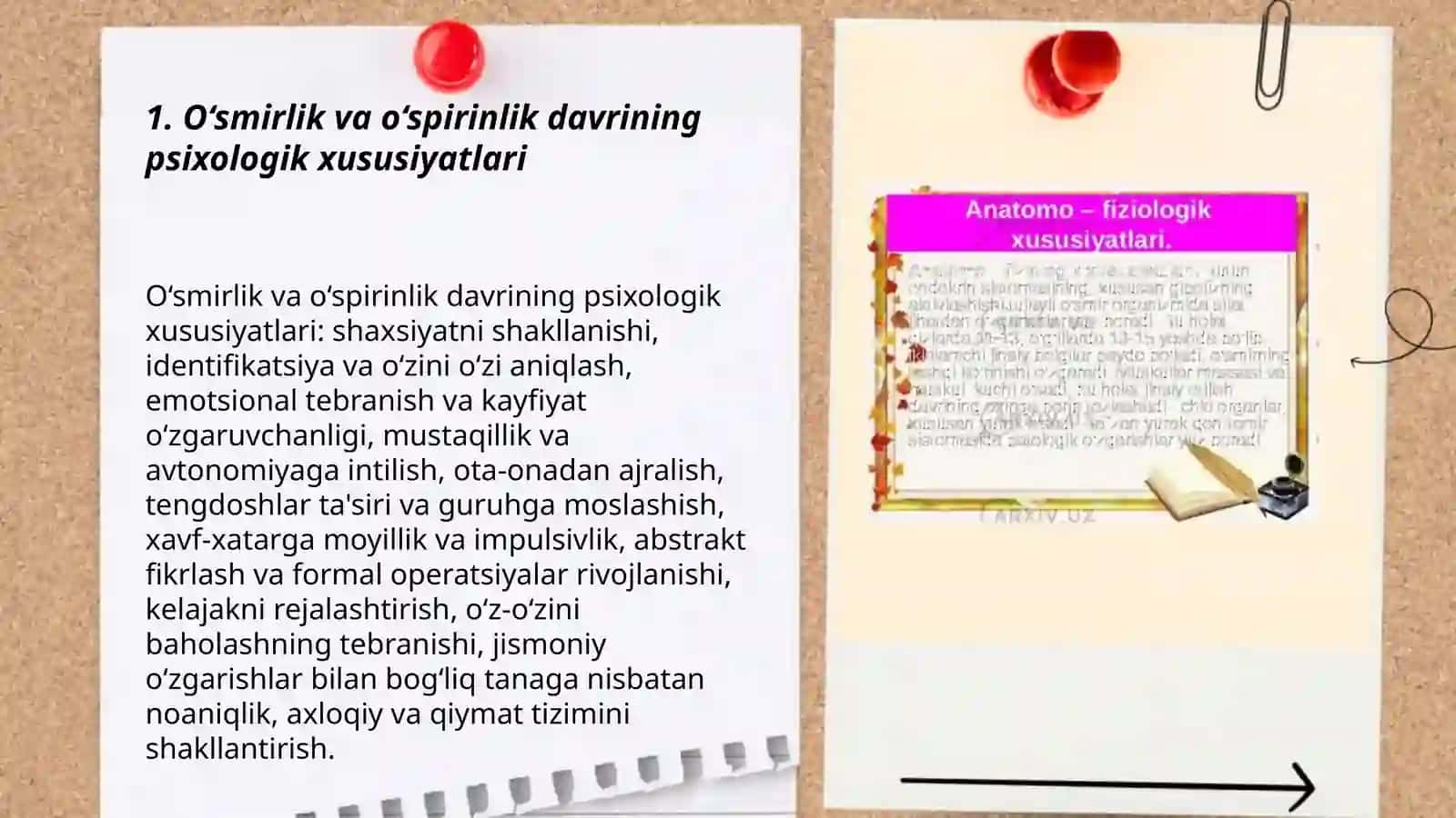 O‘smirlik va o‘spirinlik davrining psixologik xususiyatlari 3