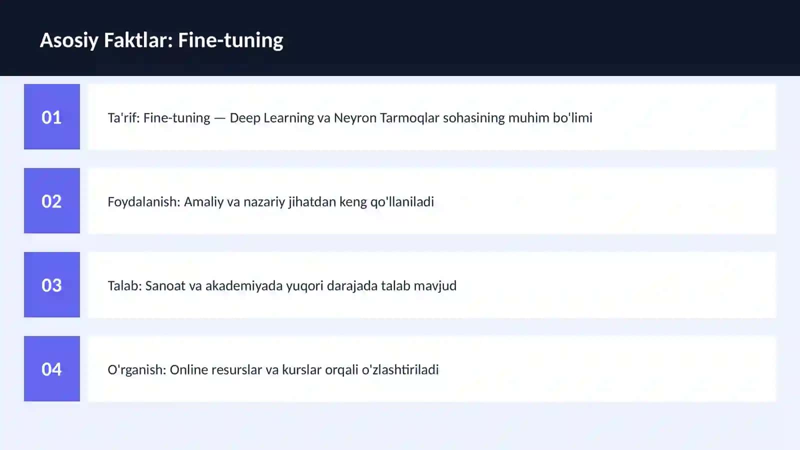 AI | DEEP LEARNING VA NEYRON TARMOQLAR 3
