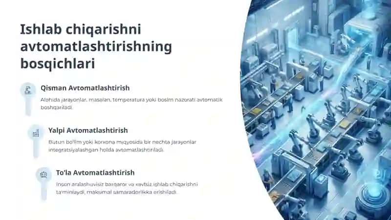 Avtomatlashtirilgan Korxonalar: Kelajak Ishlab Chiqarishi 3