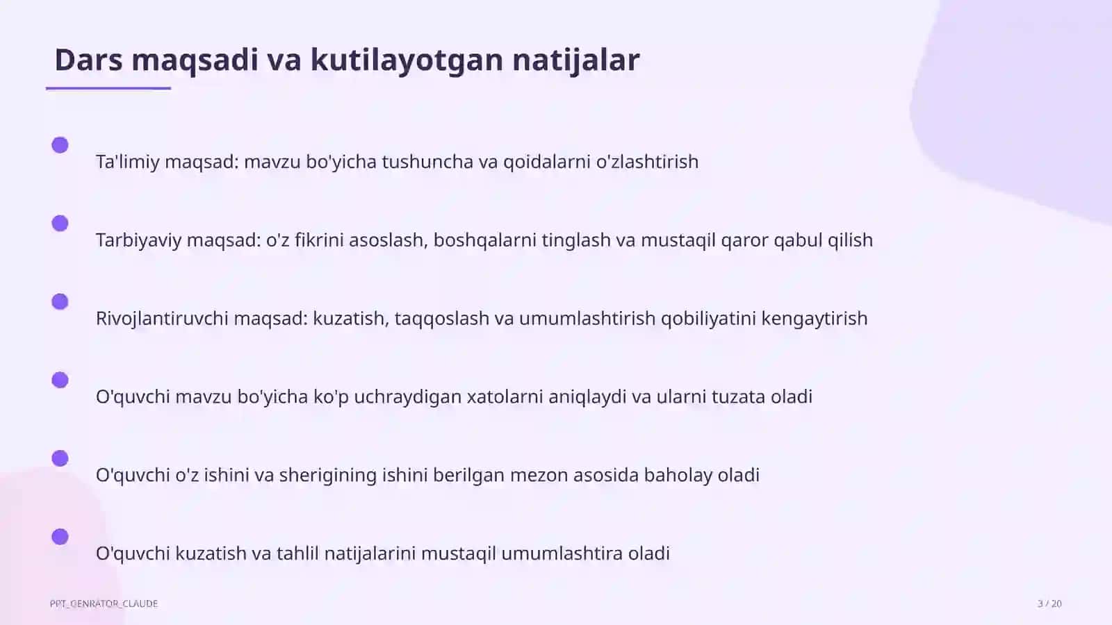 Yoshlar va jamiyat: ijtimoiy faollik (10-sinf) 3