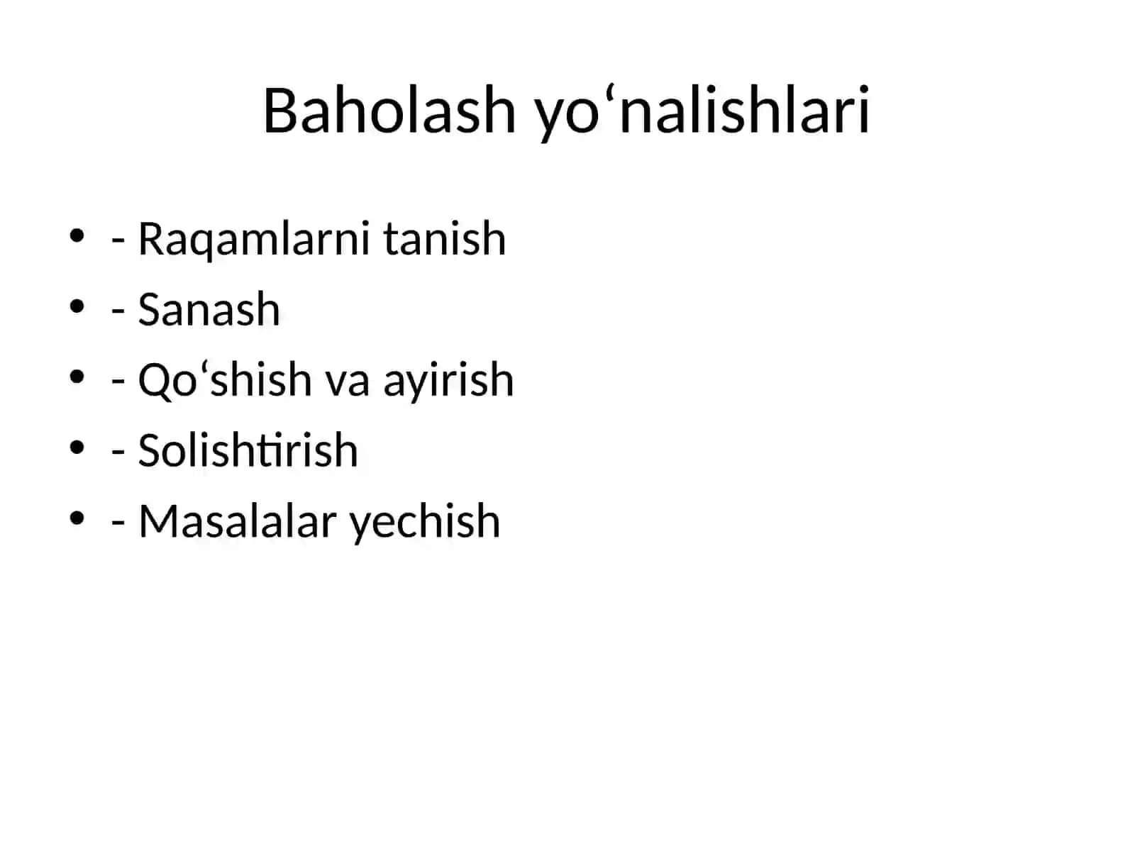 [EGMA Xalqaro Baholash Dasturi] 3