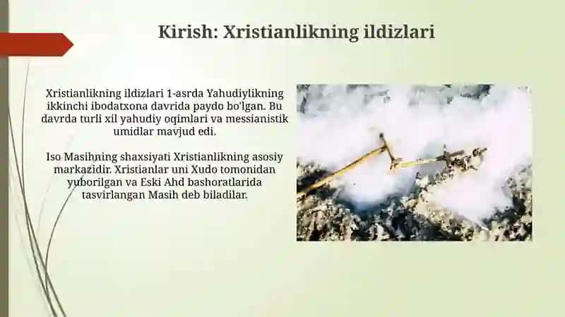 Xristianlikning paydo bo'lishi 3