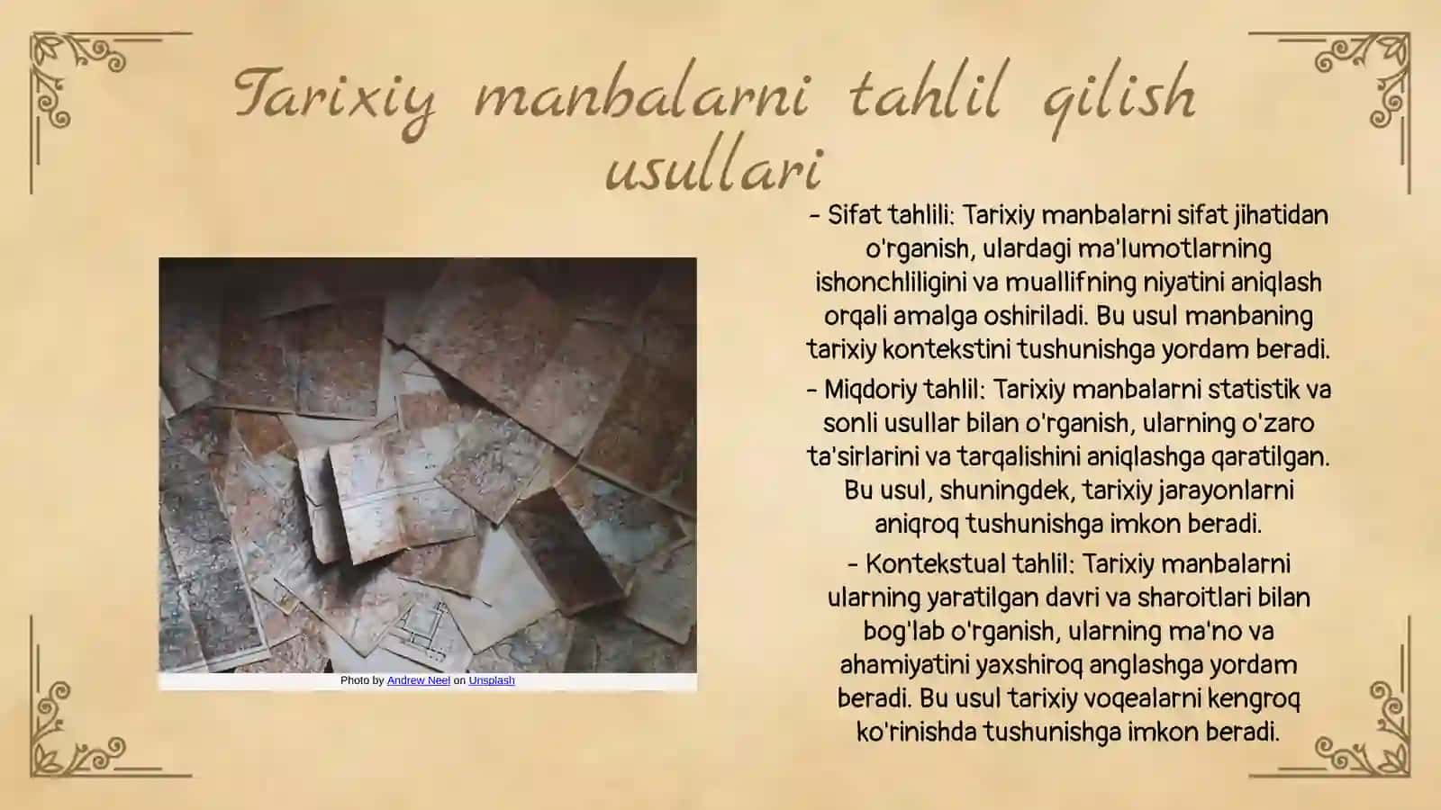 Iqtisodiy ta'limotlar tarixi fanini o'rganish uslublari 3