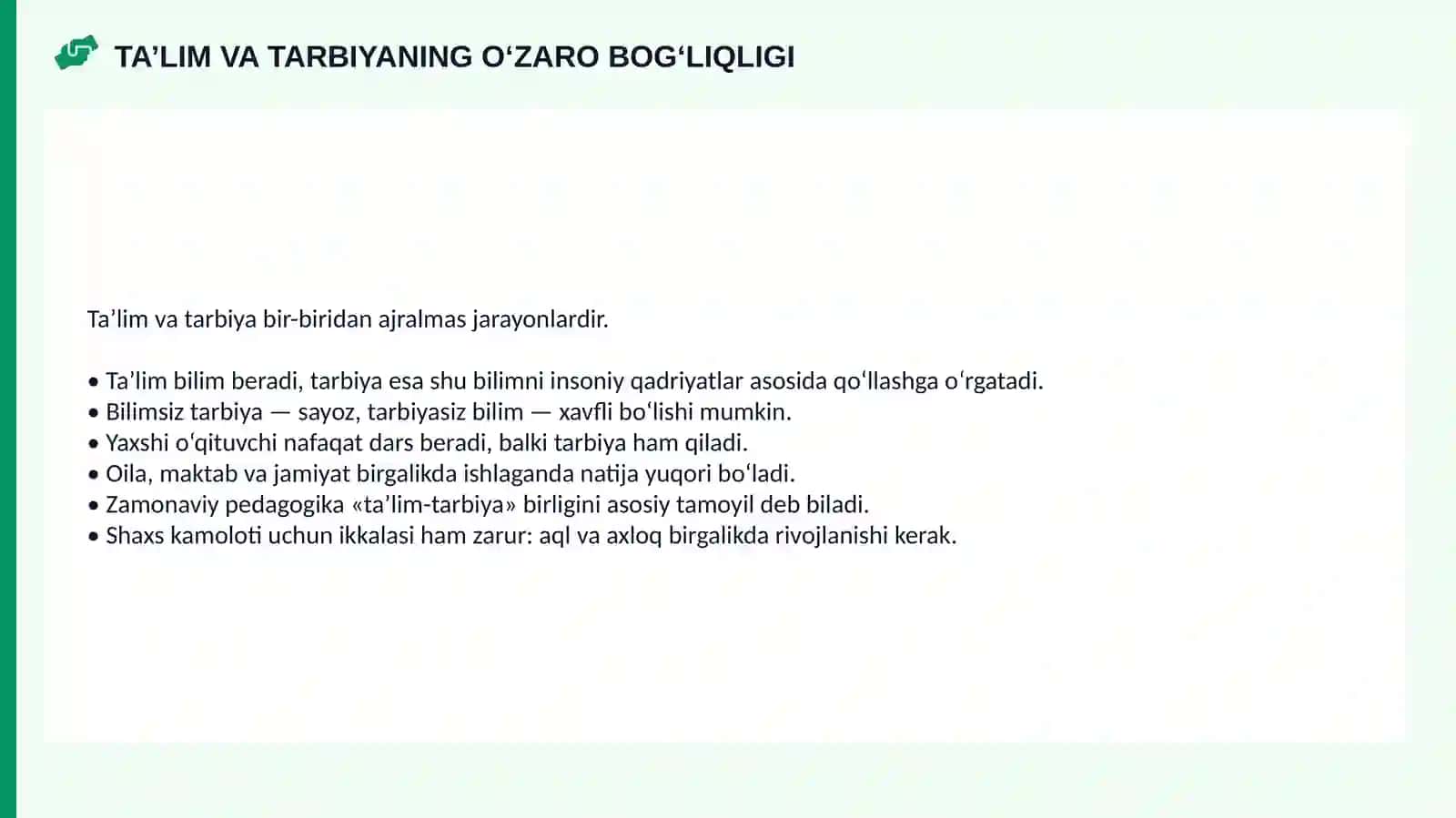 Ta'lim va tarbiya 3