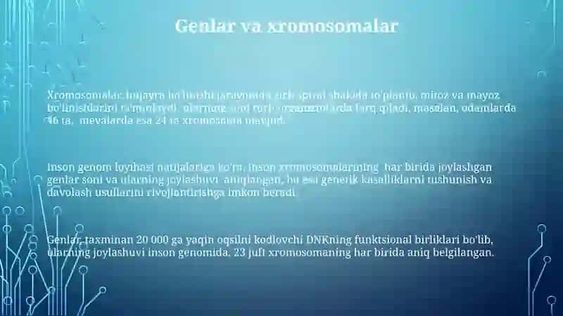 Hujayra yadrosi va irsiy axborot uzatilishi mexanizmi 3