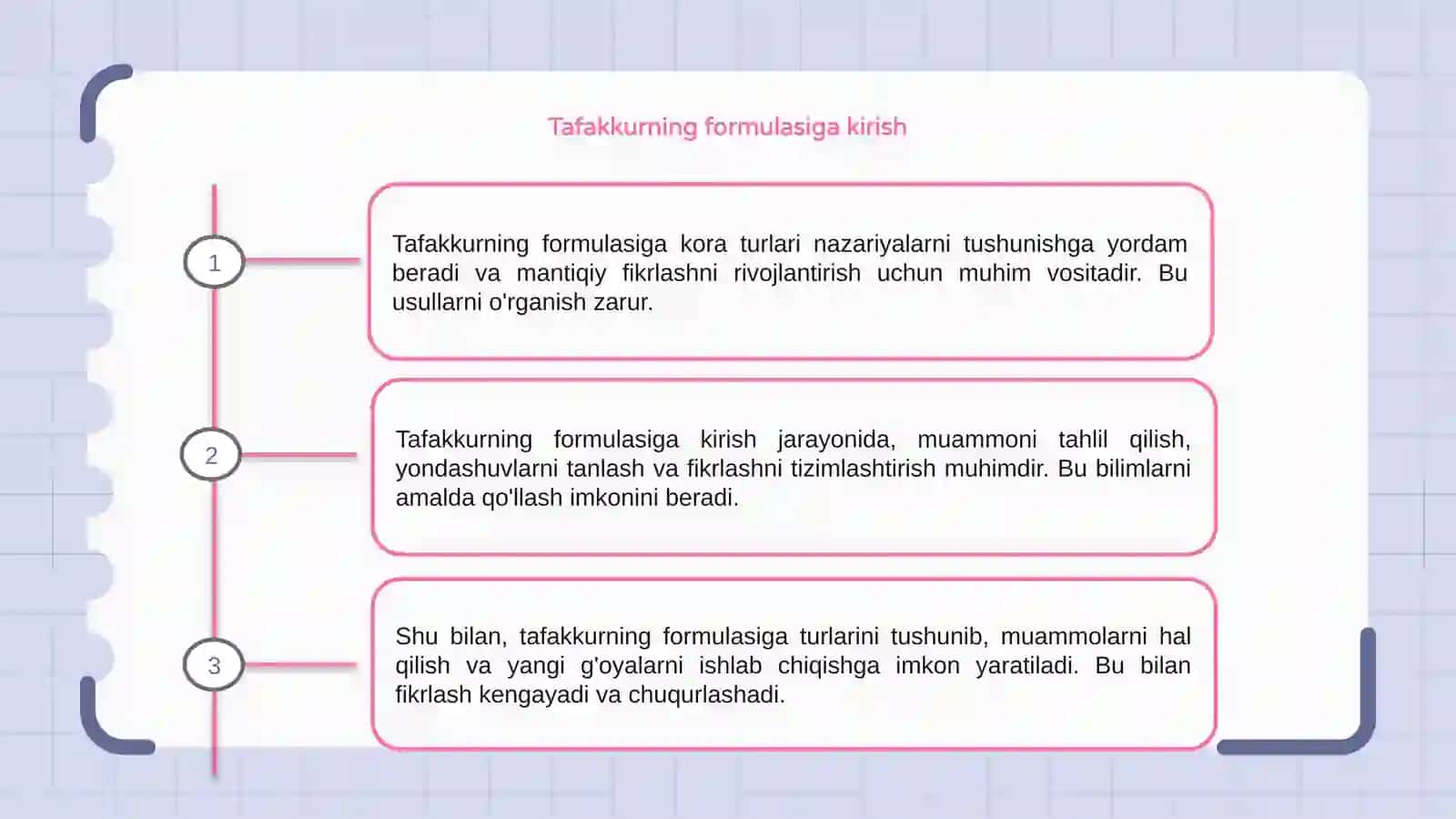 Tafakkurning formulasiga kora turlari 3