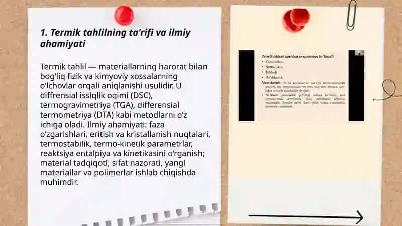 Termik tahlil 3