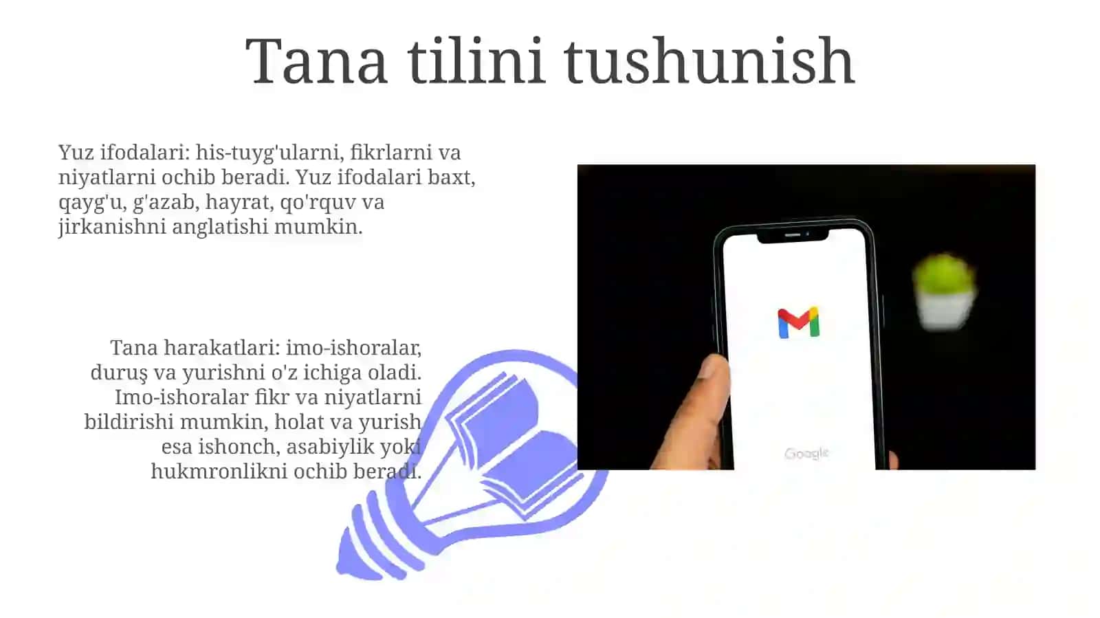 Og'zaki bo'lmagan aloqa kanallari 3