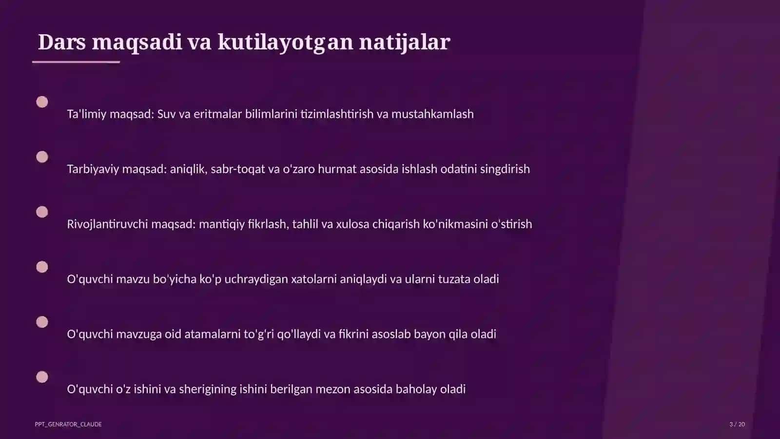 Suv va eritmalar (7-sinf) 3