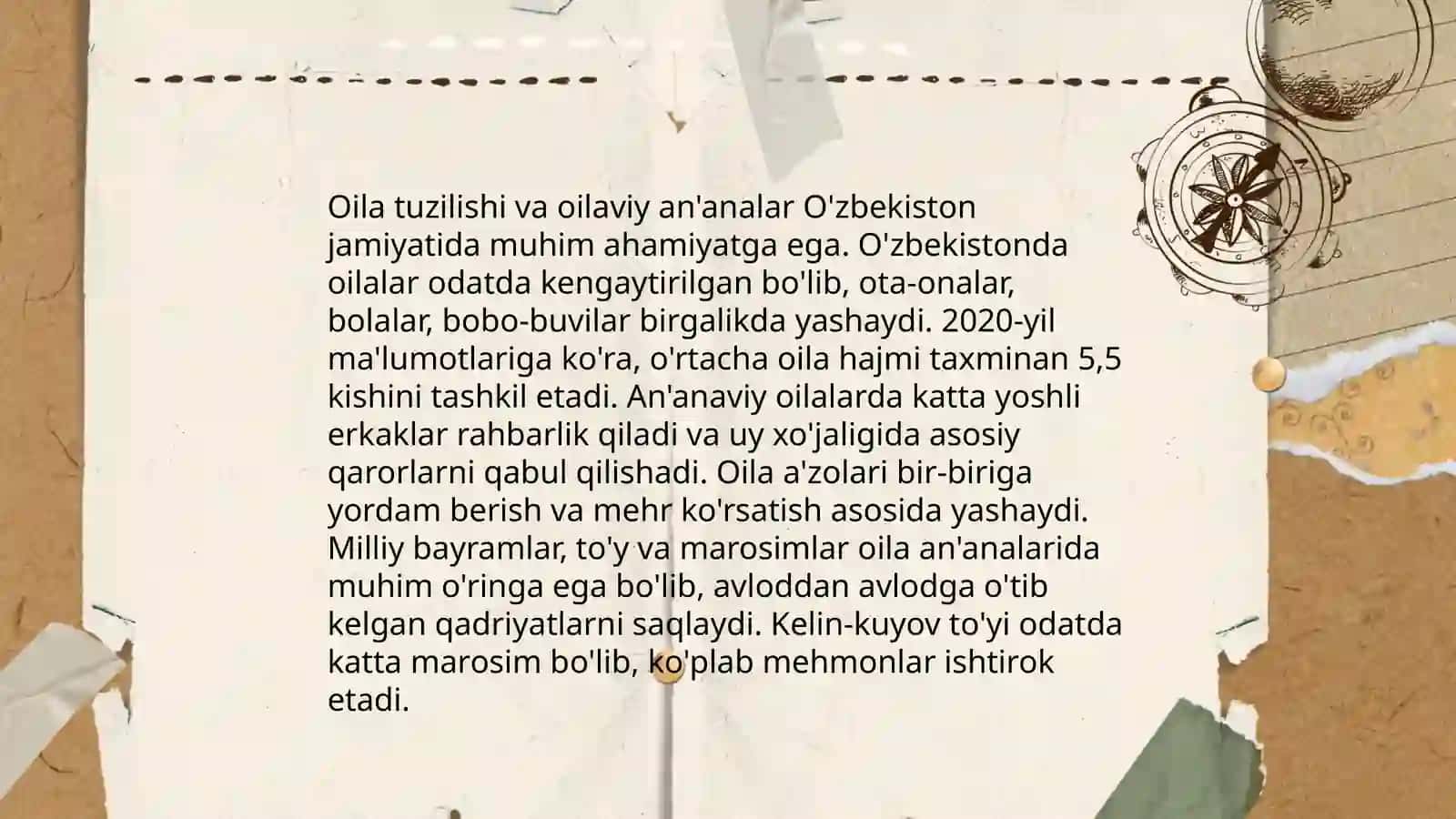 O'zbek oilasidagi urf-odat va marosimlar 3