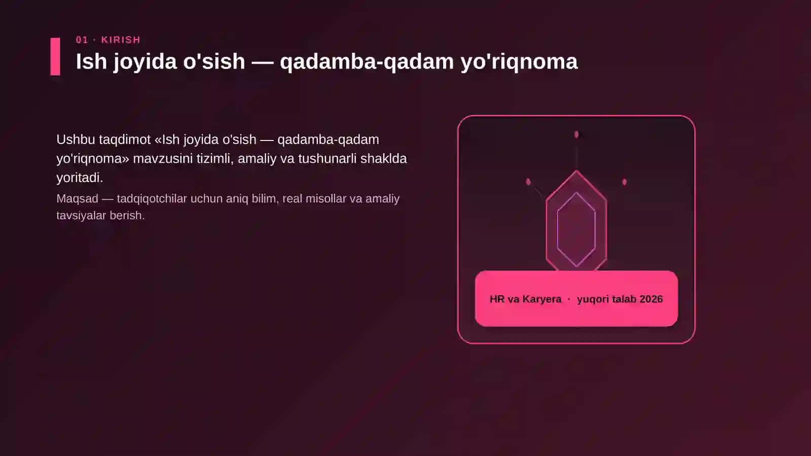 Ish joyida o'sish — qadamba-qadam yo'riqnoma 3