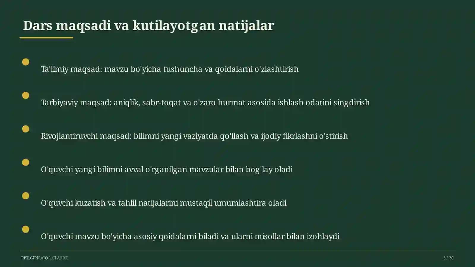 Qavslarni ochish va o'xshash hadlarni ixchamlash (6-sinf) 3