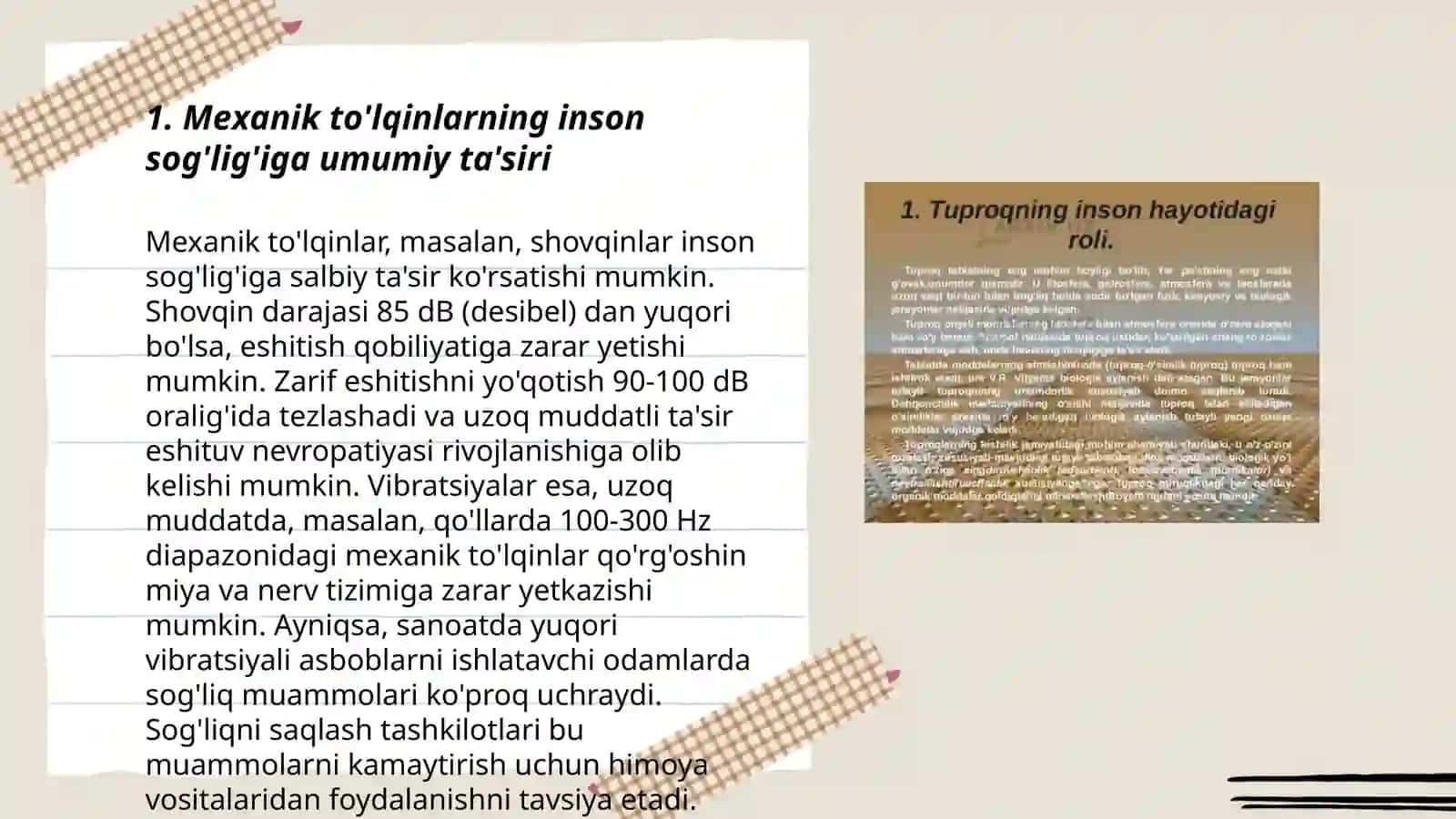 Mexanik to’lqinlarning inson organizmiga ta’siri 3