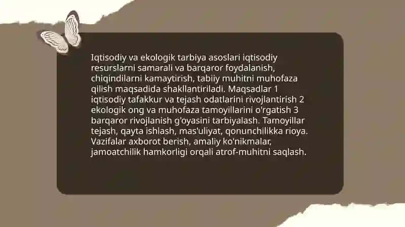 Iqtisodiy va ekologik tarbiya 3