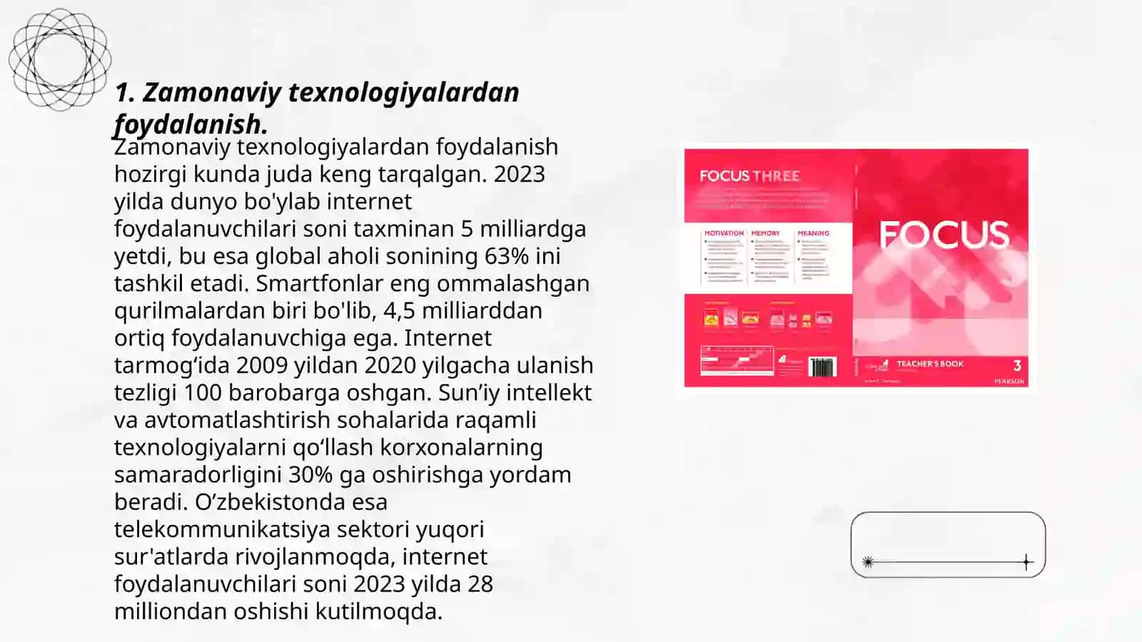 Matematika o‘qitishning zamonaviy metodik yondashuvlari va ular o‘quvchilarga qanday ta‘sir qiladi? 3