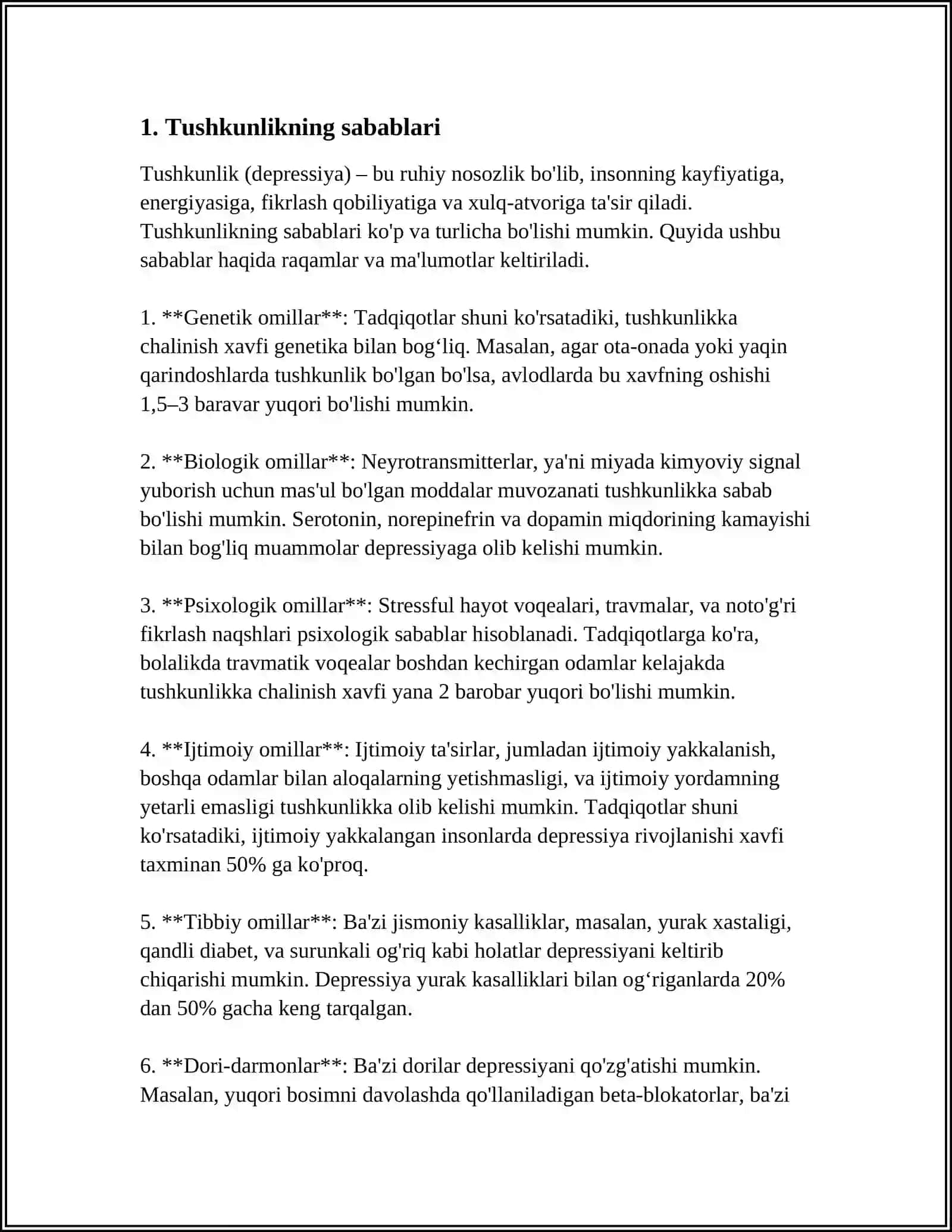 TUSHKUNLIK KAYFIYATI MAVZUSIDA ESSE 3