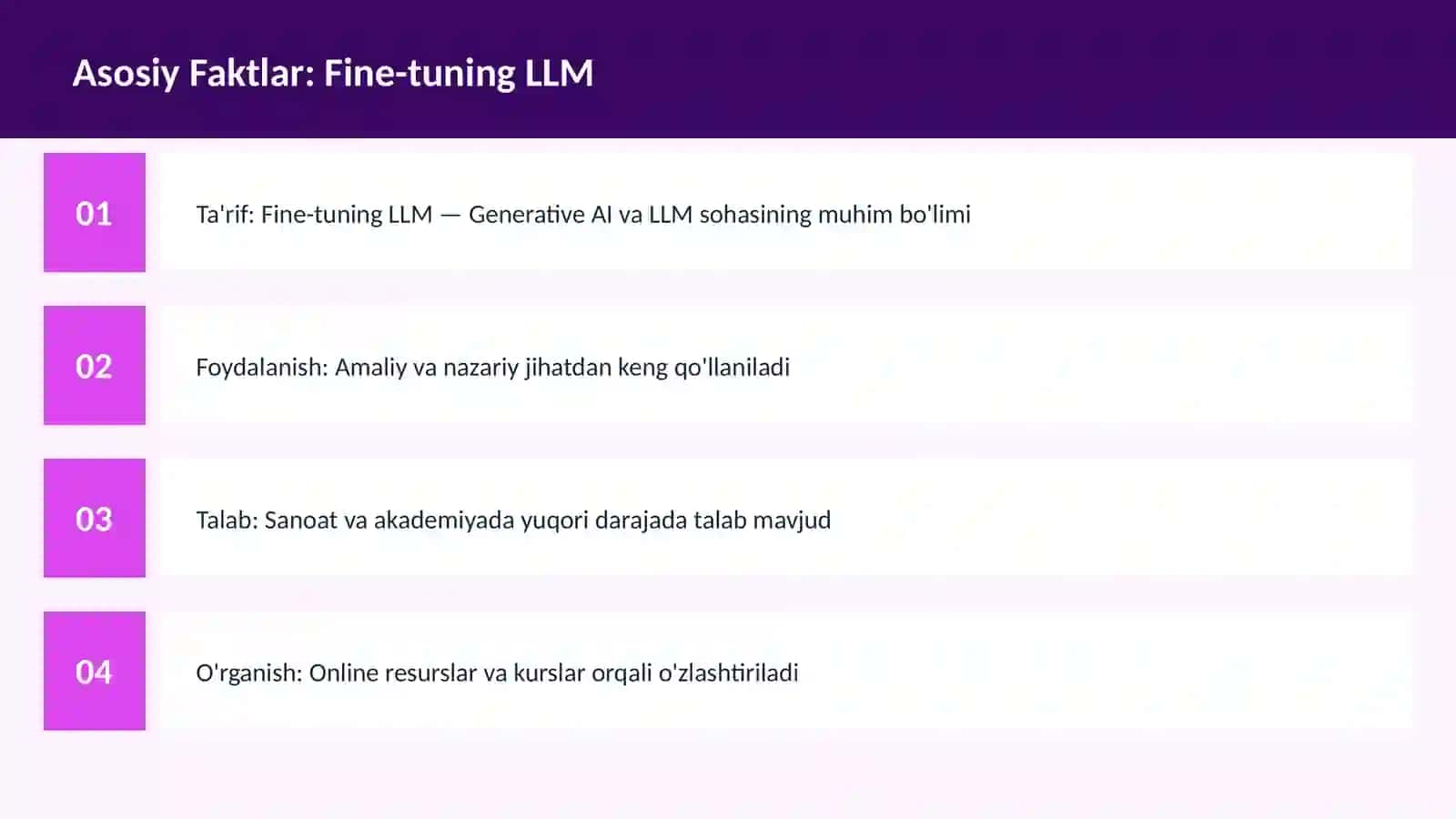 Fine-tuning LLM 3