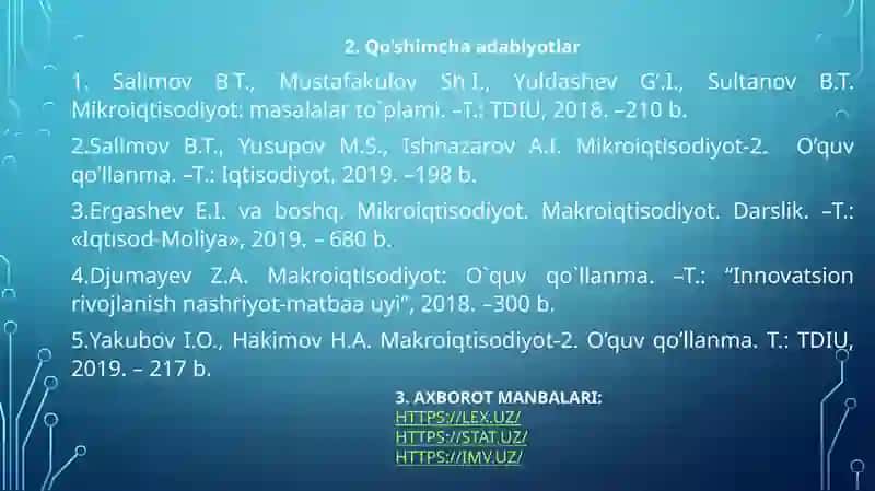 IQTISODIY TALIMOTLAR TARIXI FANIGA KIRISH PREDMETI VA USULI 3