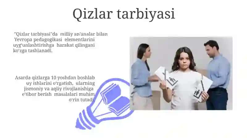 Abdurauf Fitrat asarlari doiraviy tarbiya masalalari 3