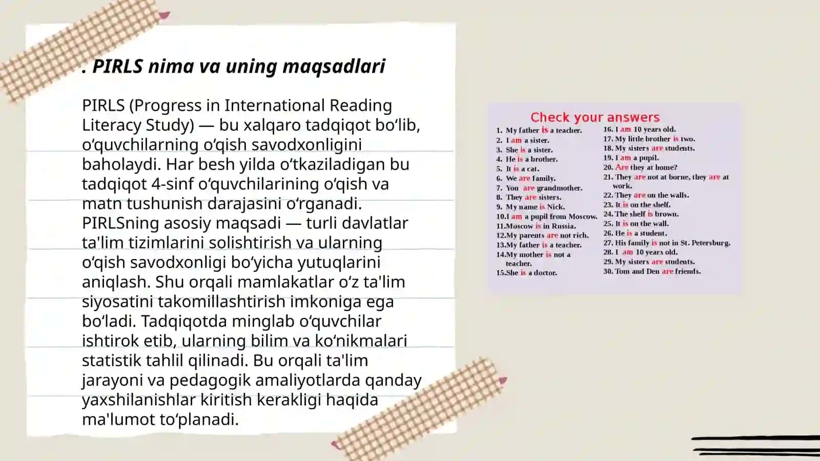 Xalqaro Baholash Dasturlari (PIRLS) Asosida Bo'lajak Boshlang'ich Sinf O'qituvchilarining Kasbiy Metodik Tayyorgarligini Takomillashtirish 3