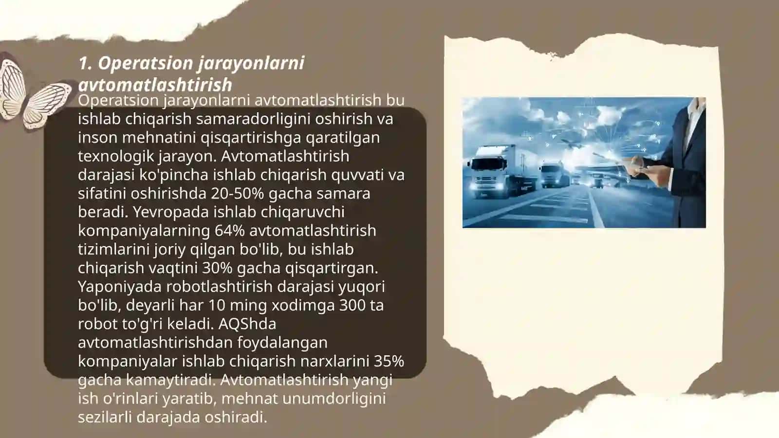 Biznesda xizmat kursatish operatsiyalarini samaradorligini oshirish 3