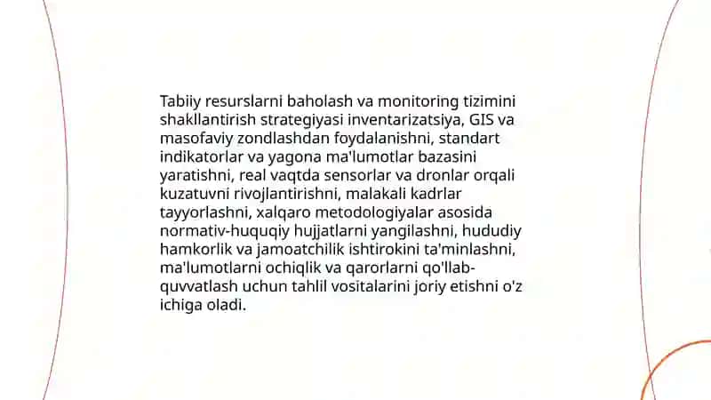 Tabiiy resurs salohiyatidan samarali foydalanish strategiyasi 3