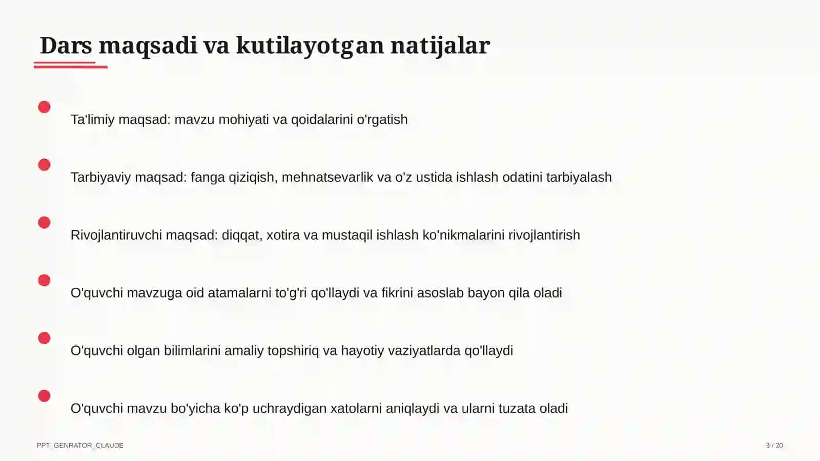 Sudralib yuruvchilar va qushlar (7-sinf) Biologiya (5–11) — o'qituvchilar uchun 3