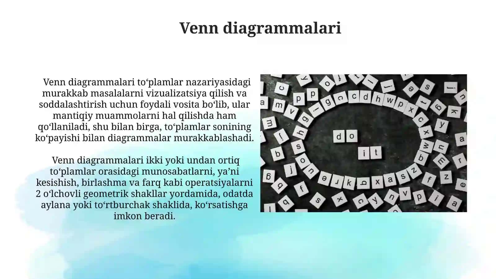 Venn diagrammalari 3