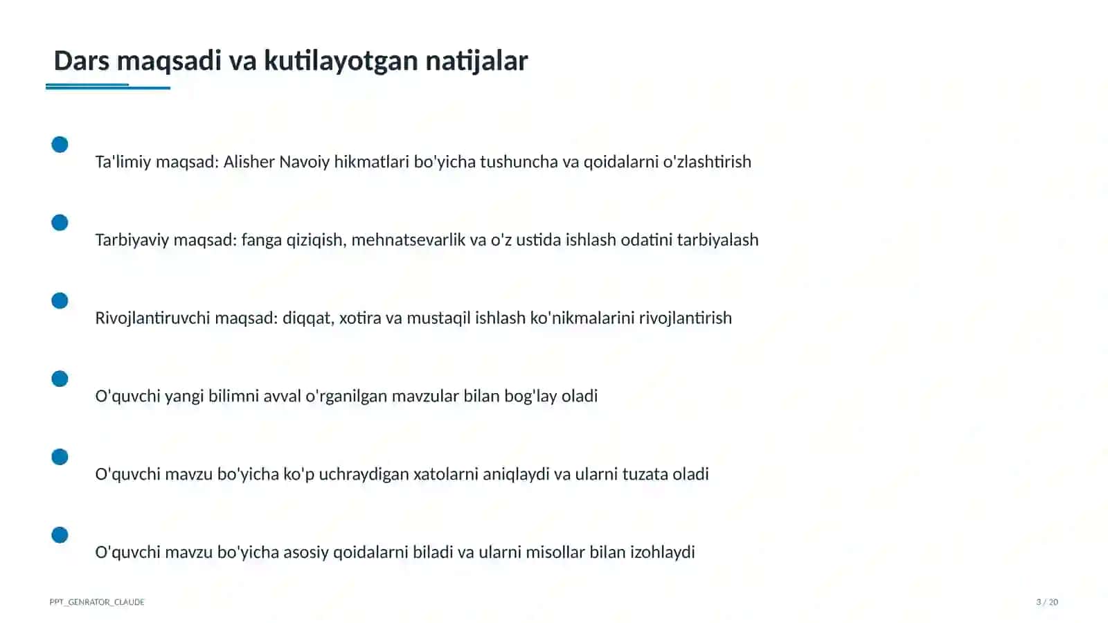 Alisher Navoiy hikmatlari (3-sinf) 3