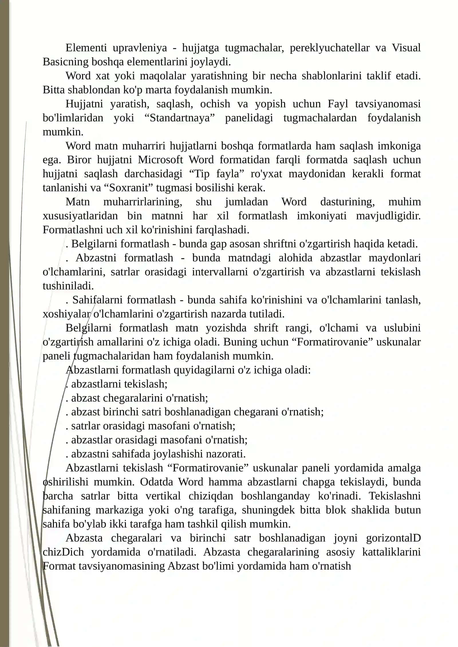 Microsoft Word 3