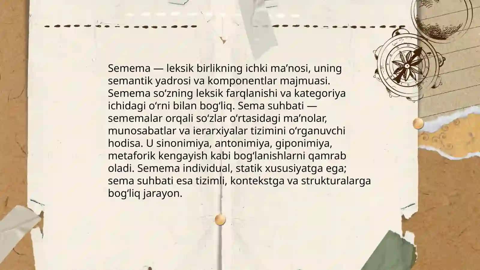 Semema va sema suhbati 3