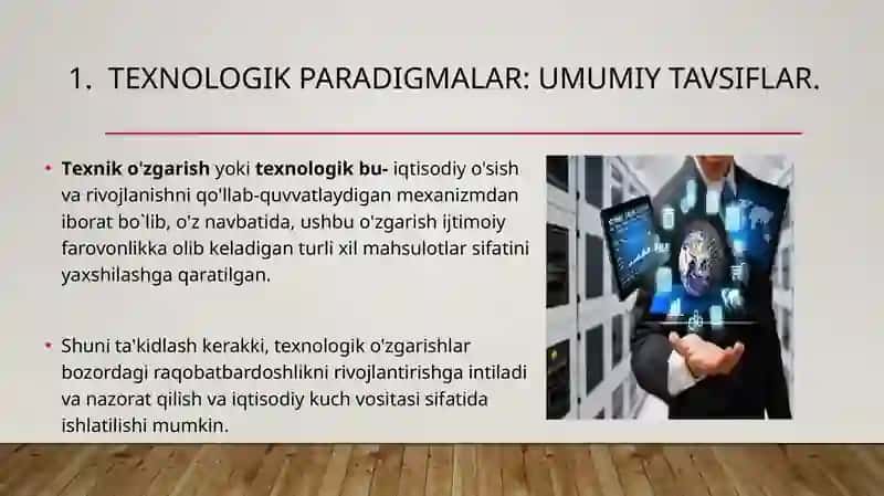 Raqamli iqtisodiyotning tarkibiy qismi 3