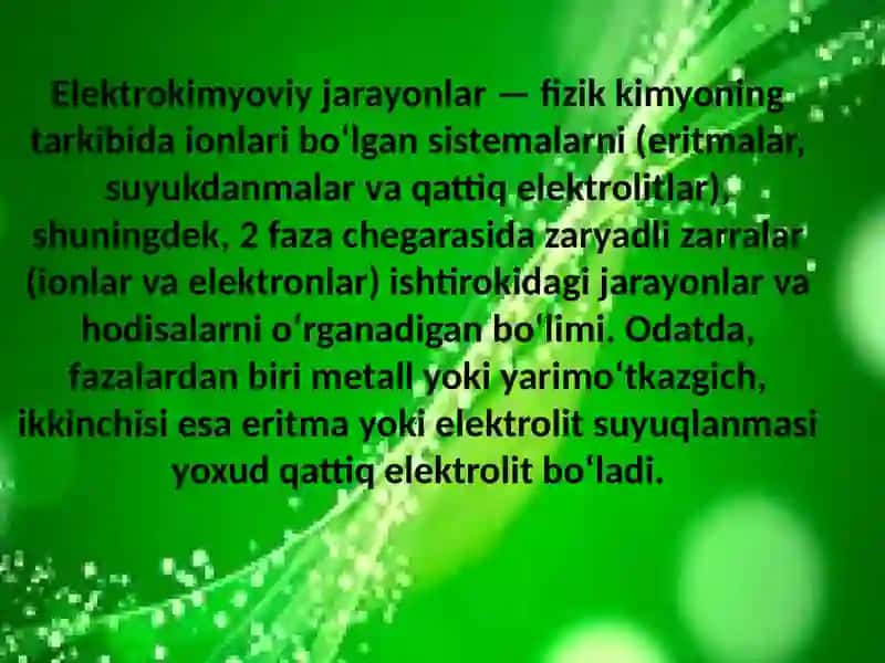 Elektrokimyo 3