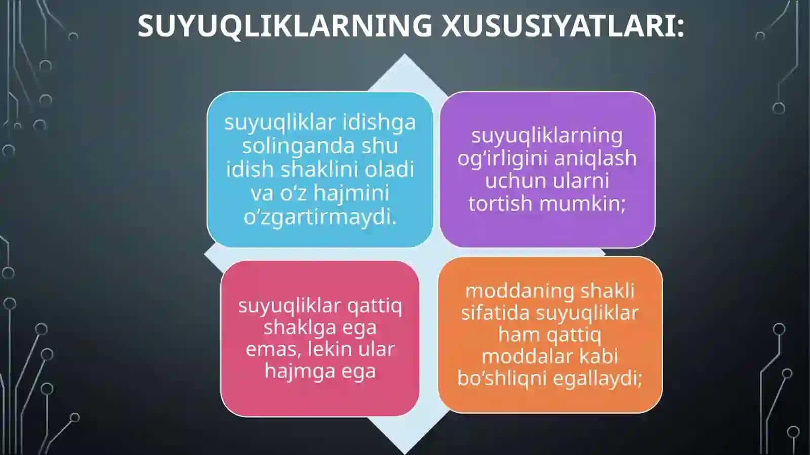 SUYUQLIKLAR 3