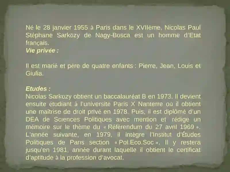 NIKOLAS SARKOZY 3