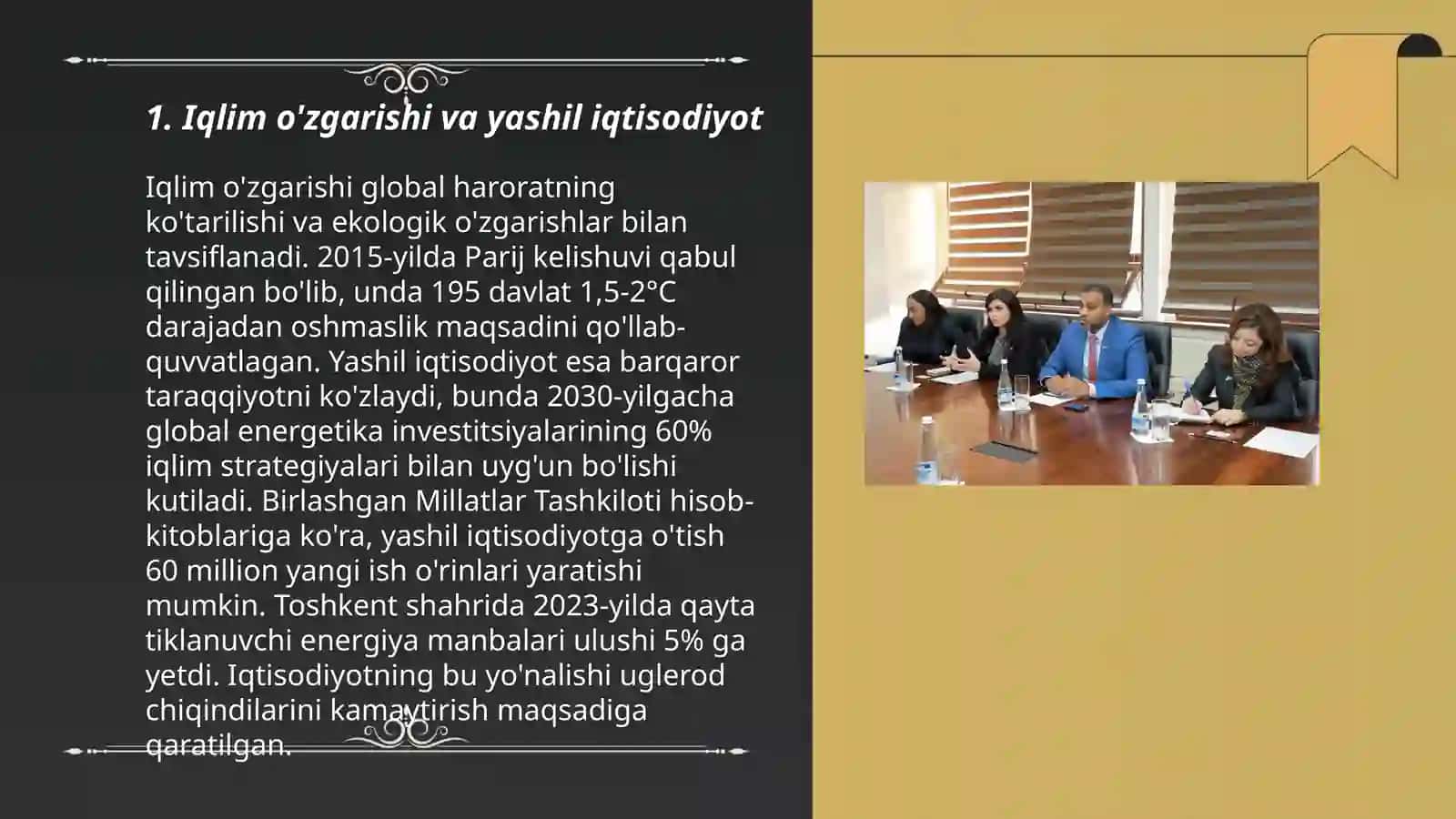 Yashil iqtisodiyotga oʻtishning zaruriyati tamoyillari va dastaklati 3