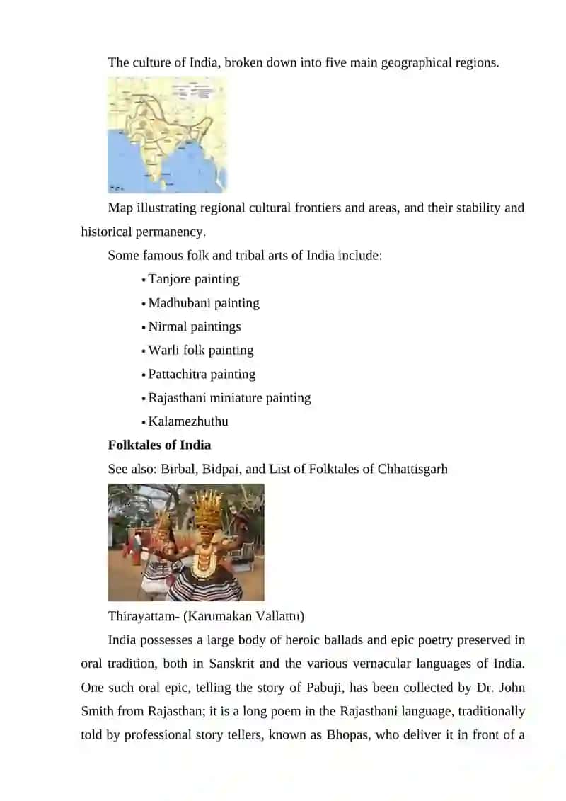 Indian Tribes Folklore 3