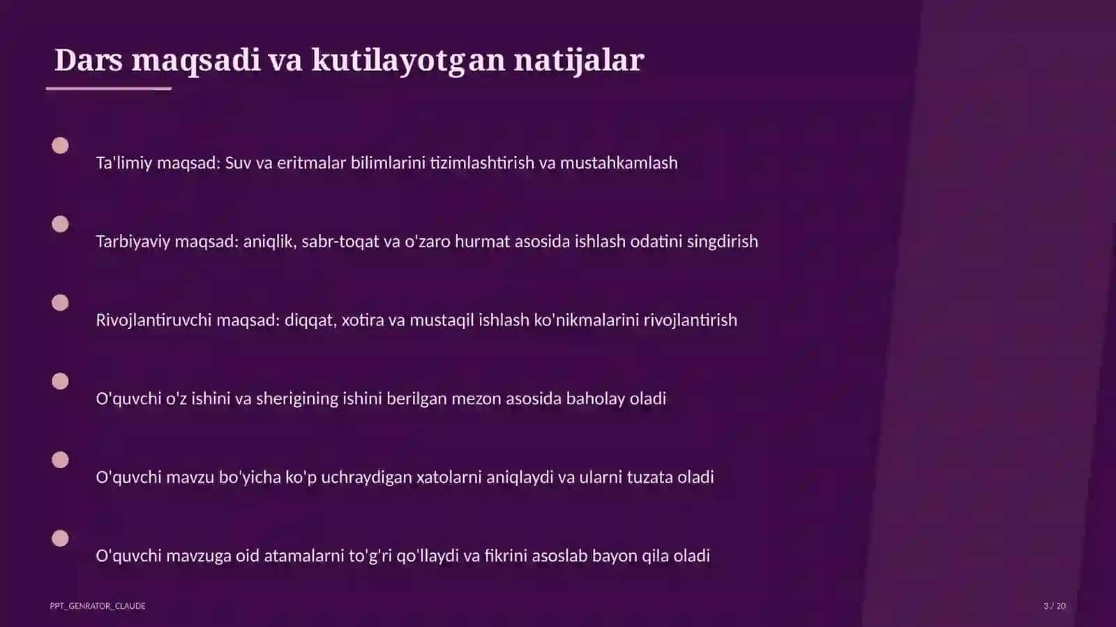 Suv va eritmalar (7-sinf) 3