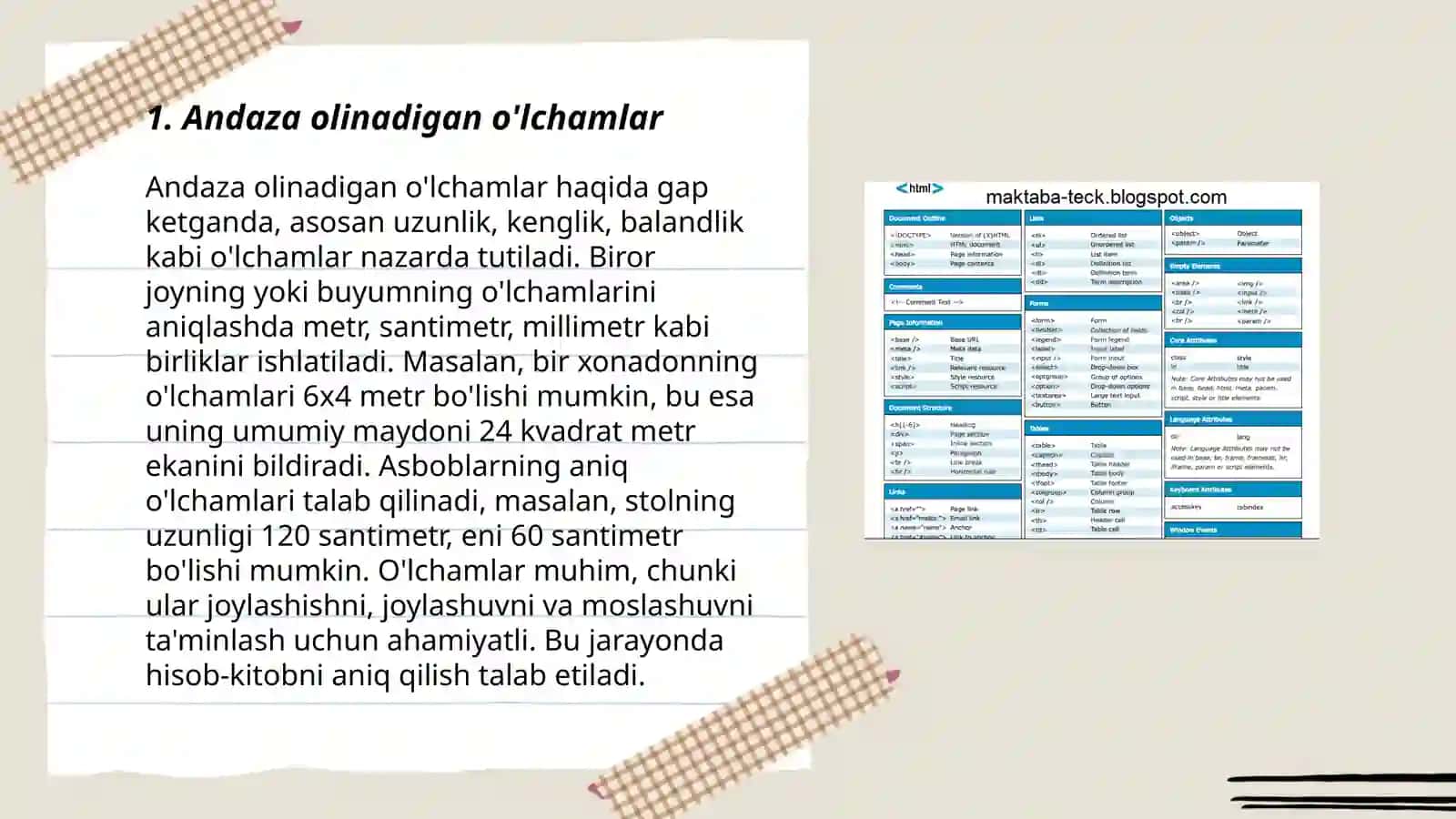 Kiyim loyihalashda ishlatiladigan konstruktiv parametrlar 3