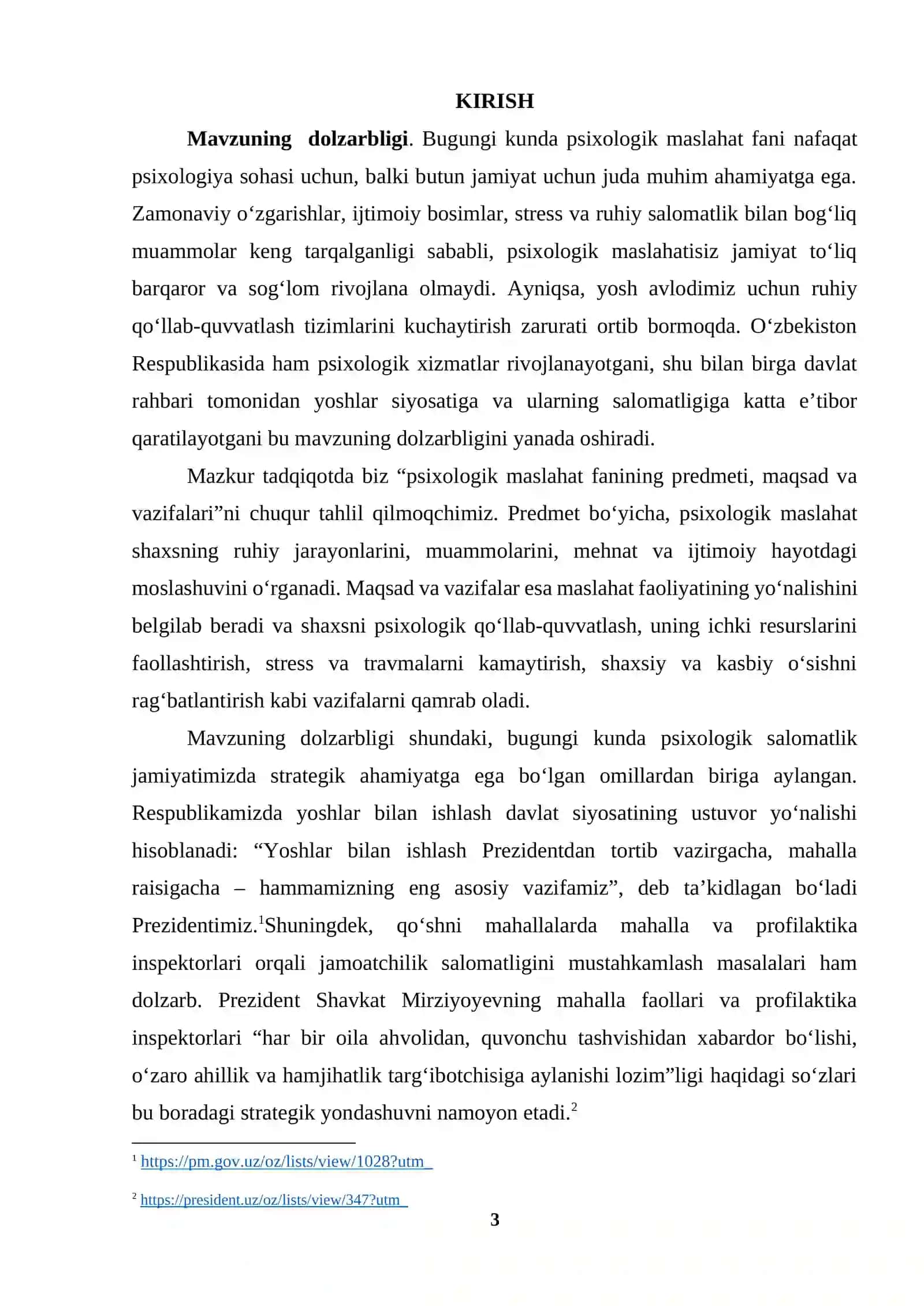 PSIXOLOGIK MASLAHAT FANINING PREDMETI, MAQSAD VA VAZIFALARI 3