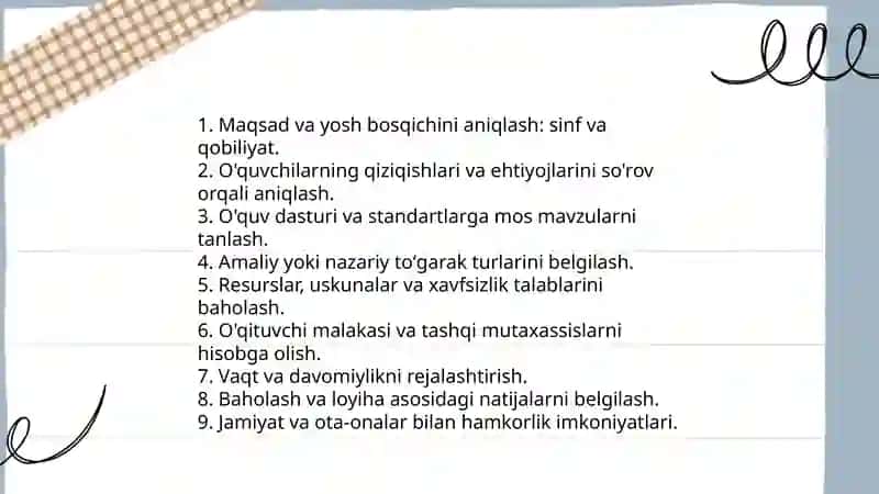 Texnologiya darslarida toʼgaraklarni tashkil etish 3