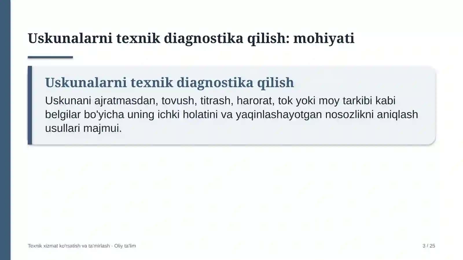 Yer osti gaz omborlarida uskunalarni texnik diagnostika qilish 3