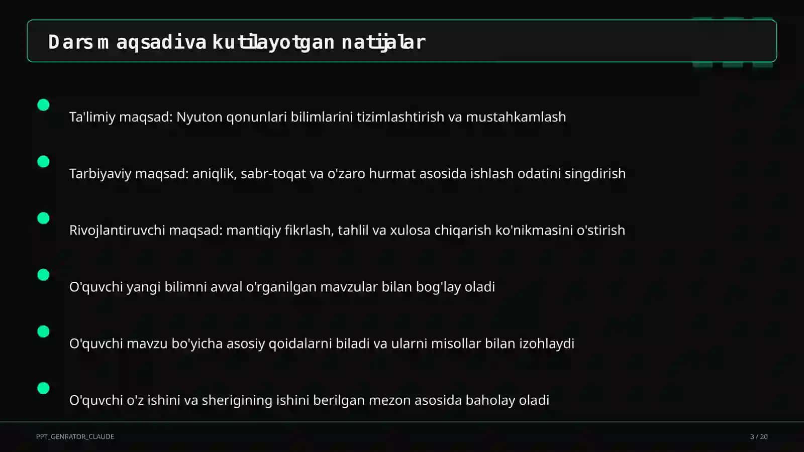Nyuton qonunlari (9-sinf) 3