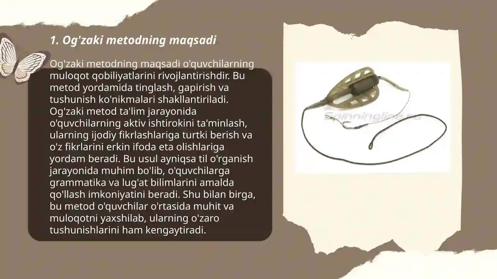 Og'zaki metodning maqsadi 3