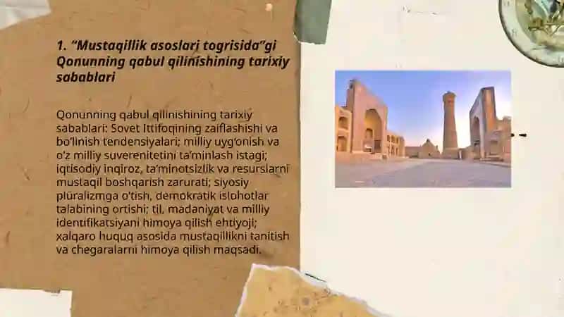 Mustaqillik asoslari togrisida 3