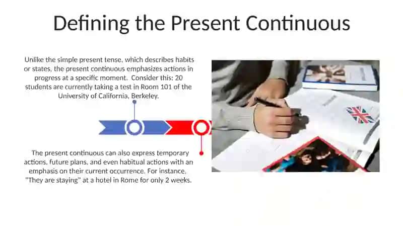 Present continuous tense 3