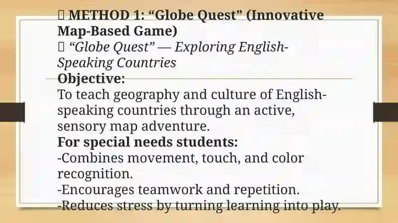 Presentation on English language 3