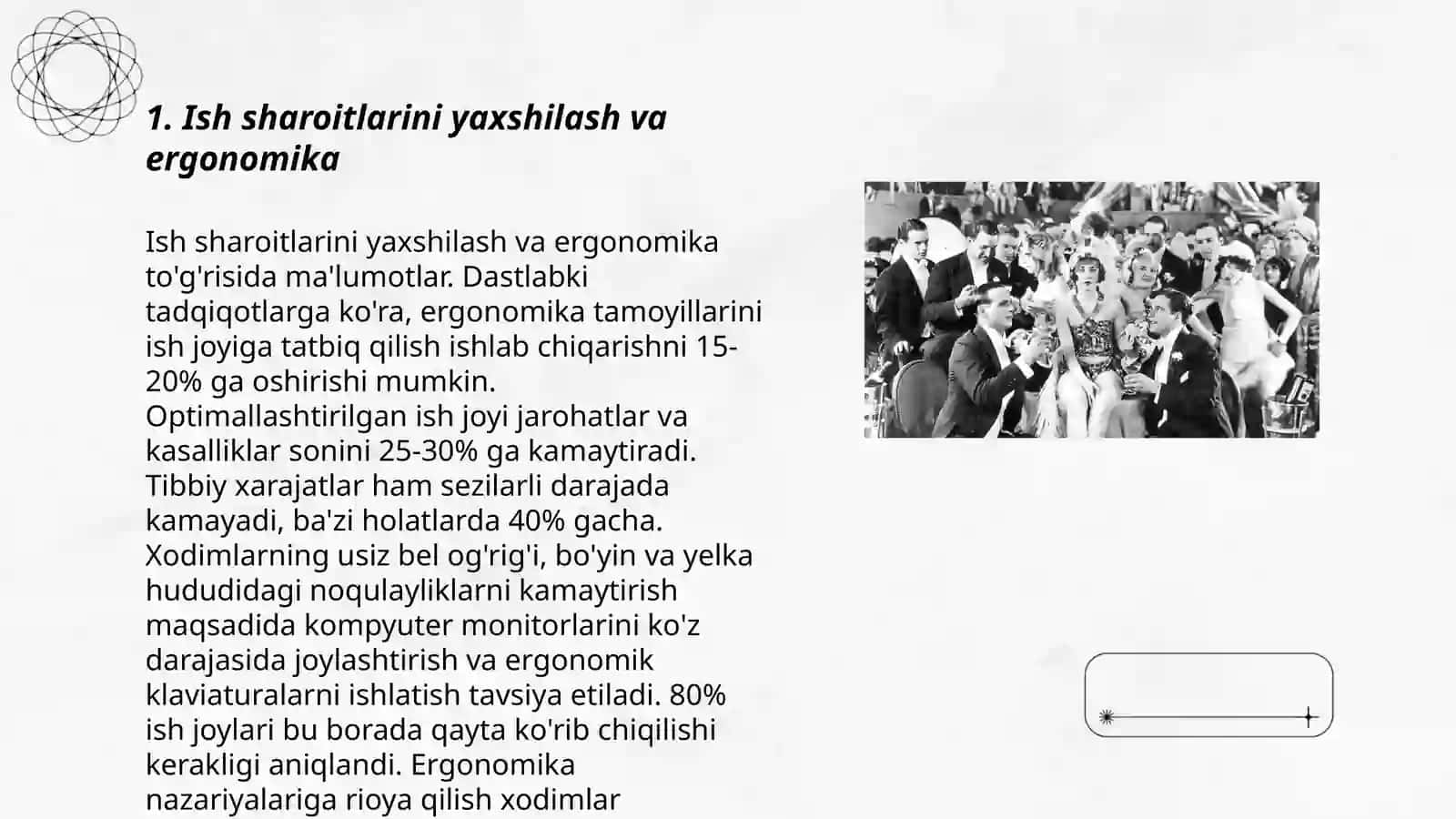 Ishlovchilarda mehnatni va baholash va dam olish 3
